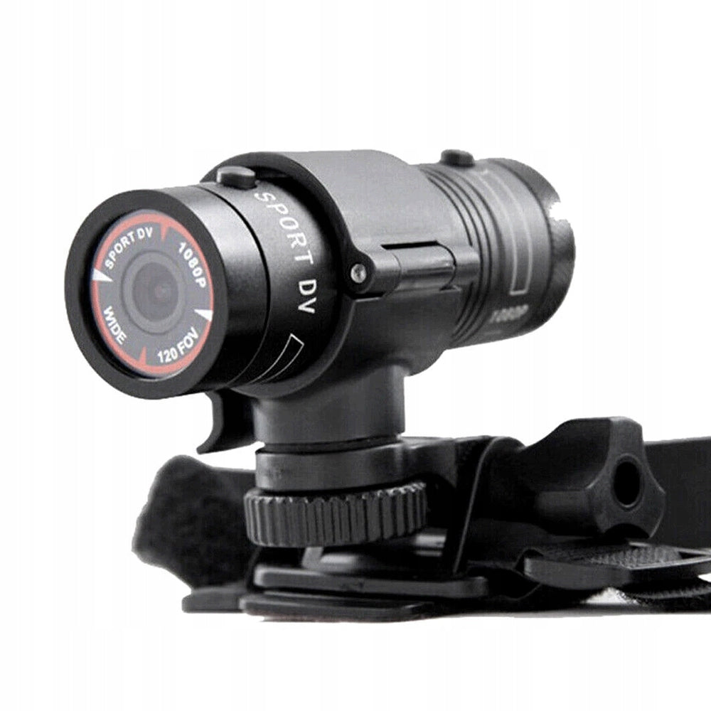 1080P 120° Helmet Camera For Motorcycle And Bike Metal Housing Black Brand no brand