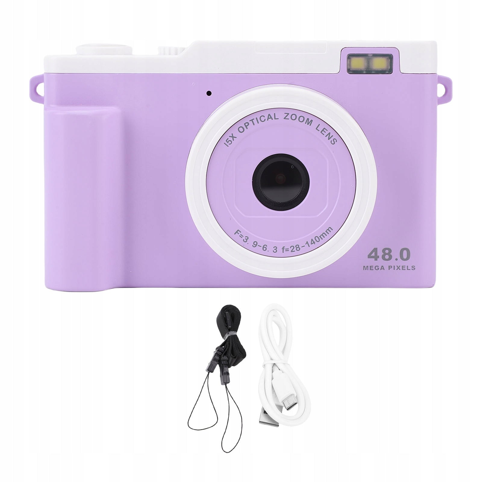 1080P 48MP HD DUAL CAMERA PORTABLE DIGITAL CAMERA WITH 15X OPTICAL IZ
