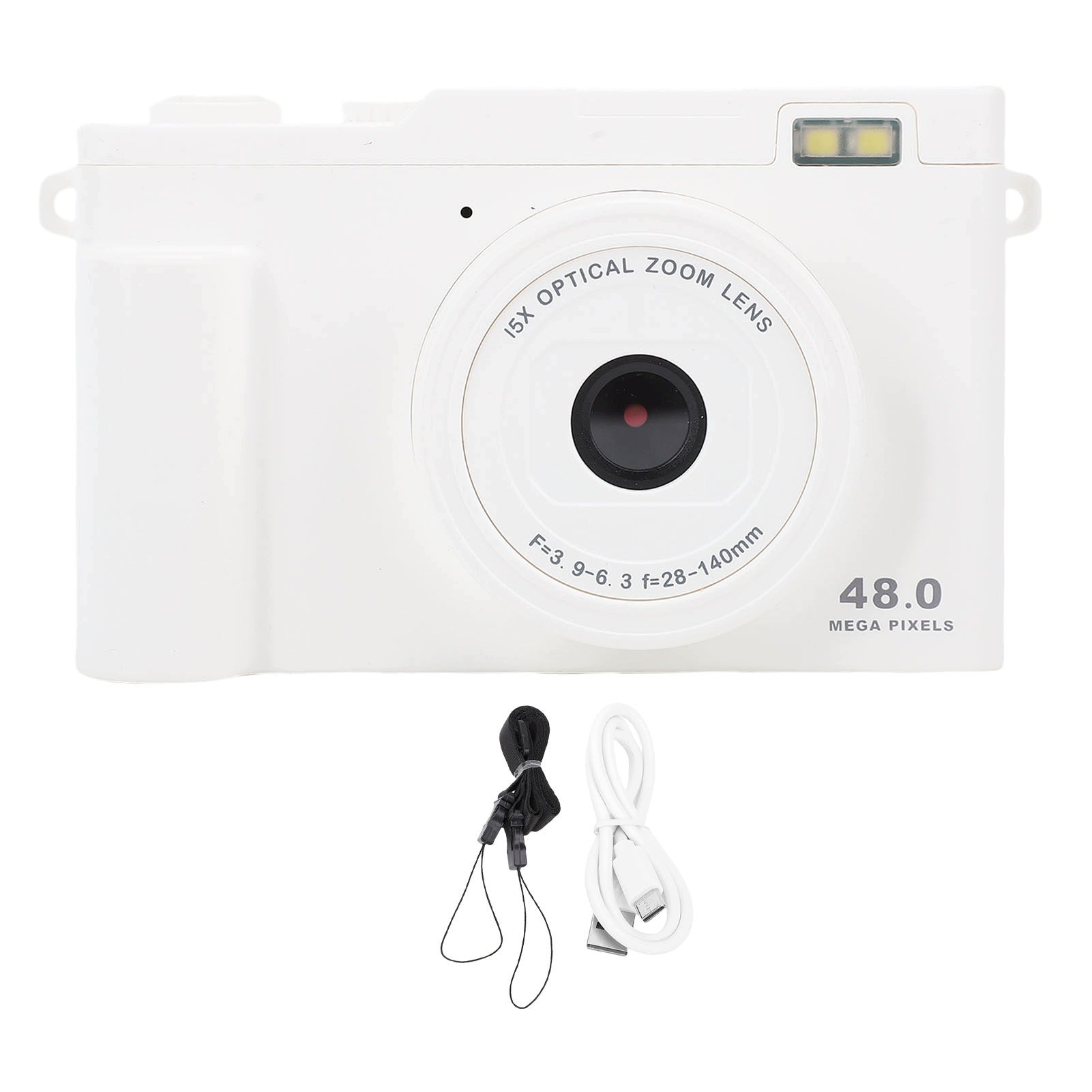 1080P 48MP HD Dual Camera Portable Digital Camera With 15x HW Brand no brand