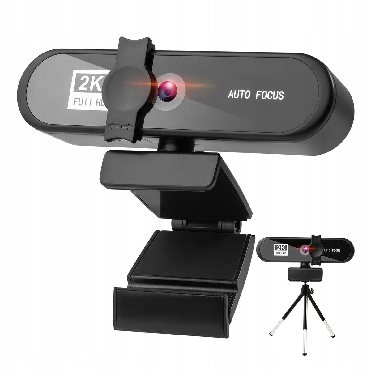1080P 4K Full USB Webcam Built in Mic Video Calling Recording 2k Black Manufacturer code 03777023301
