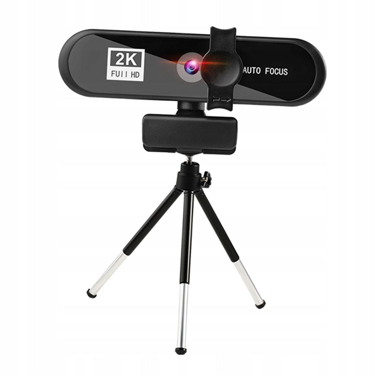 1080P 4K Full USB Webcam Built in Mic Video Calling Recording 2k Black
