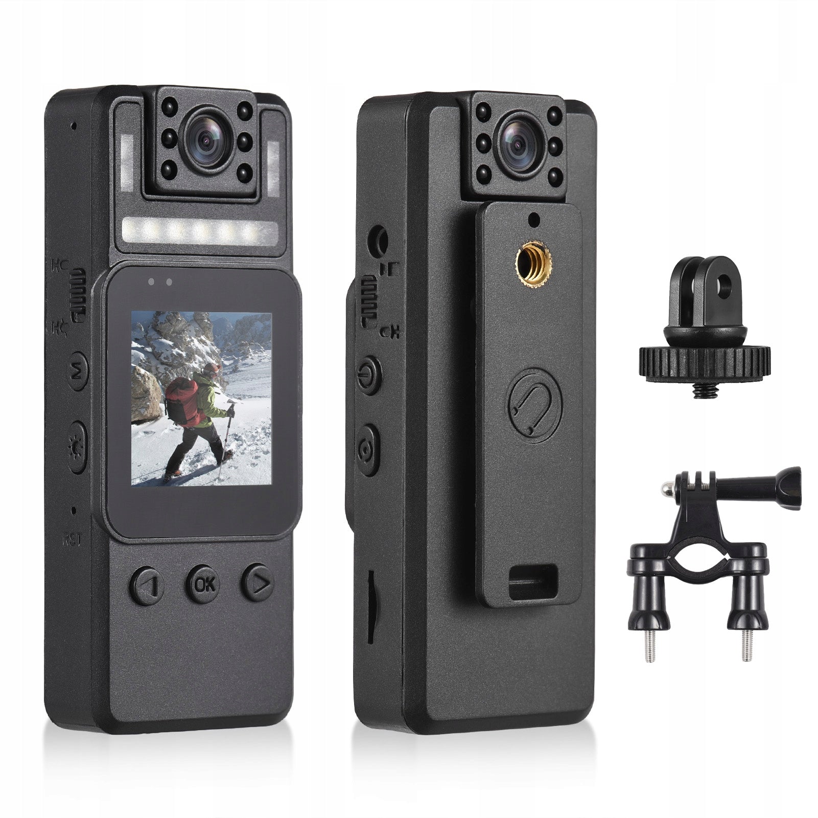 1080P Body Camera With Audio And Video Recording WiFi Camera For SS