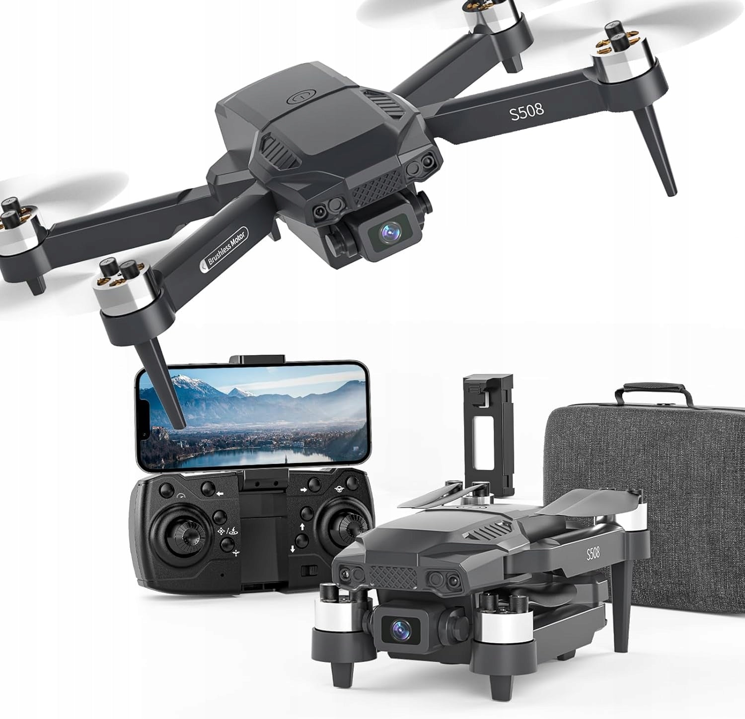 1080P CHILDREN'S CAMERA DRONE FOLDABLE WITH BATTERIES