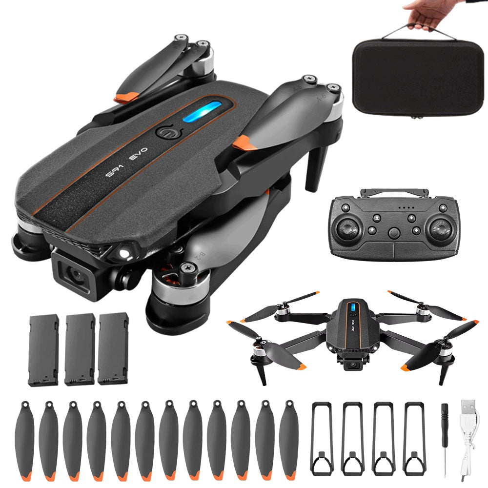 1080P DRONE WITH DUAL CAMERA AND LED NIGHT LIGHT EASY TO CARRY