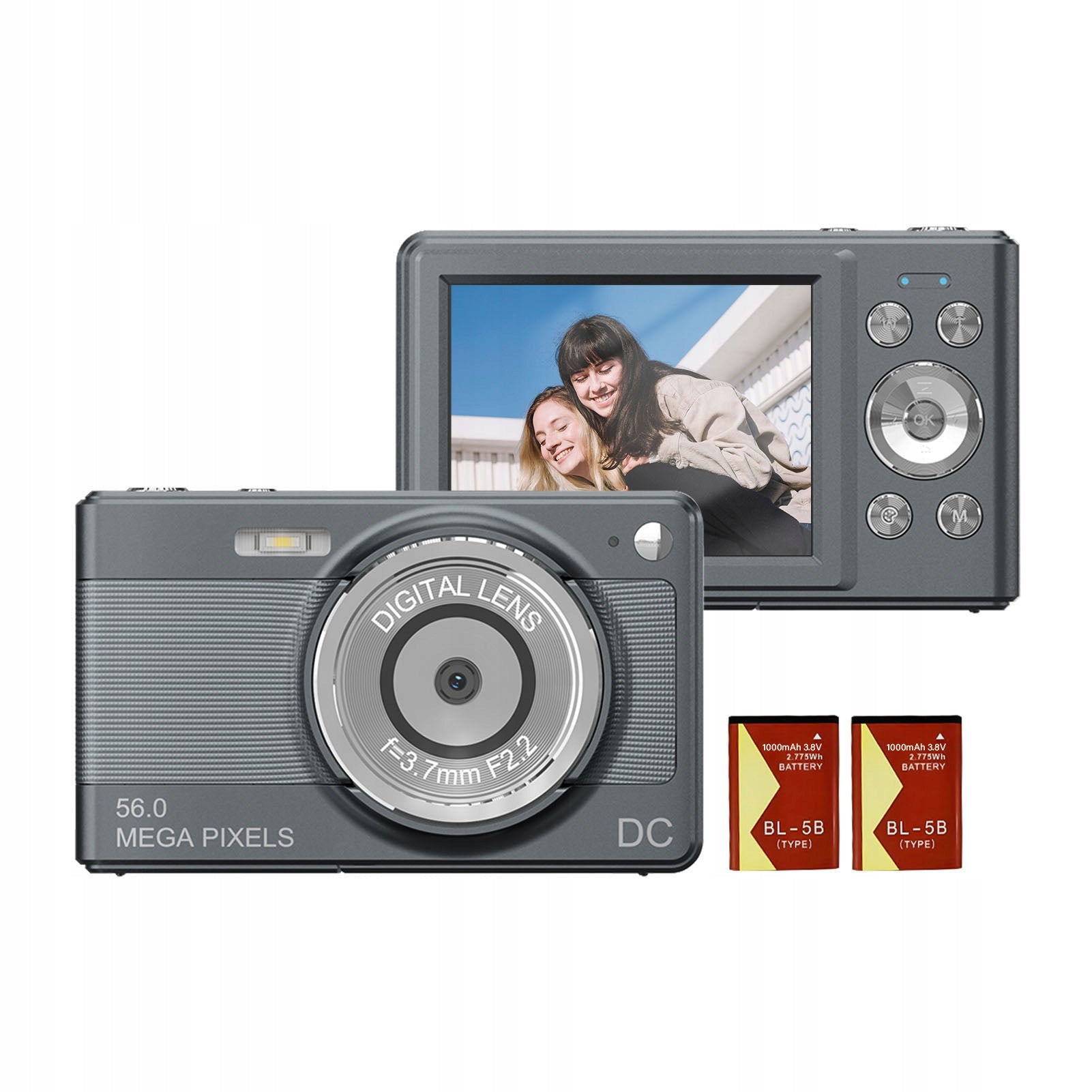 1080P Digital Camera Digital Video Camera 56MP Screen 2 Model 2077NQCX