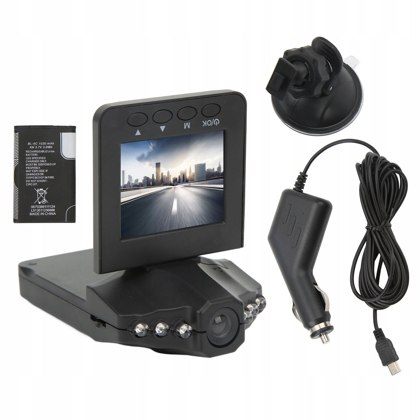 1080P HD Car Camera Infrared Night Vision With Color PQ
