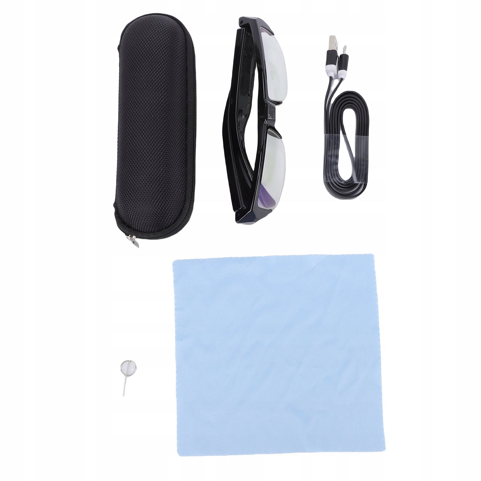 1080P HD Sports Camera Glasses Without Frames Smart 2M