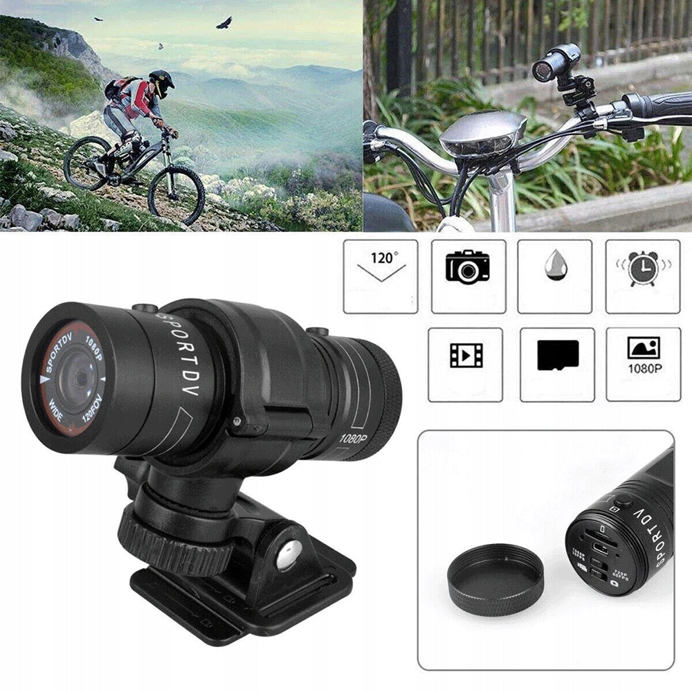 1080P SPORTS RECORDER FOR BIKE WITH CAMERA HOLDERS Built-in microphone Packaging status original