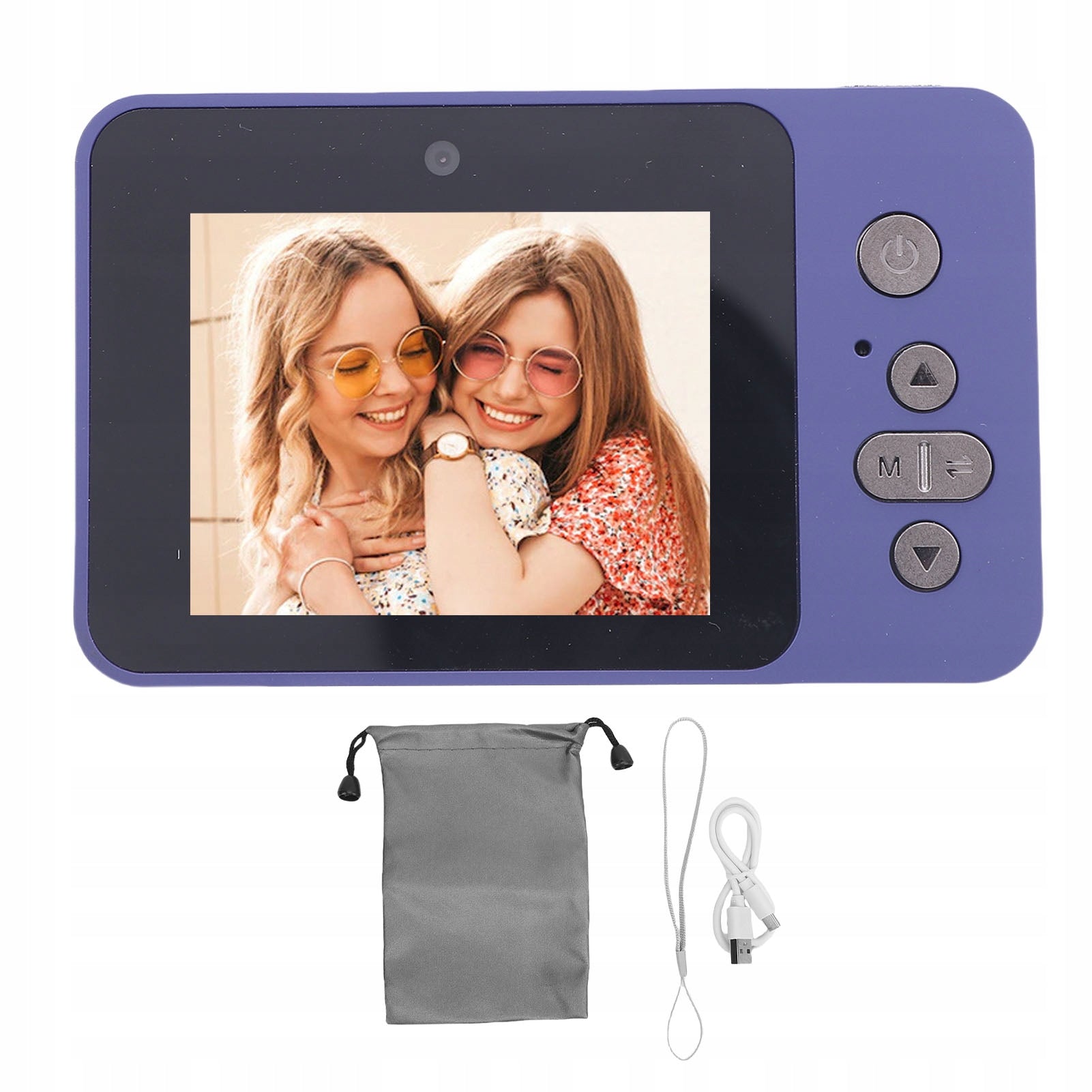 1080p Digital Camera With Dual Lens HD 2,4 Inch VA