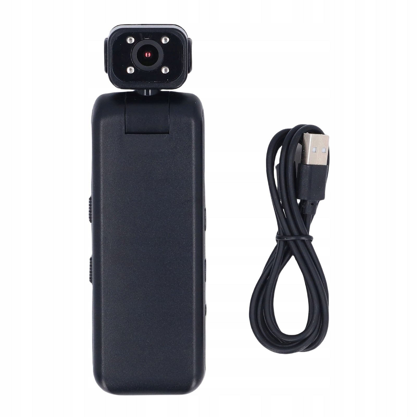 1080p HD 180 Degree Rotatable Lens Wearable Camera Night Detection S8