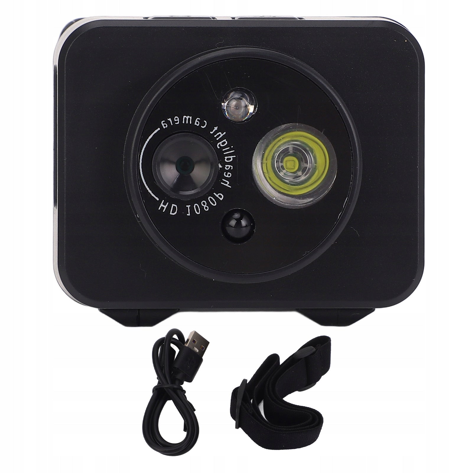 1080p Wear Camera With Head Light Filling H2 Wave Detection
