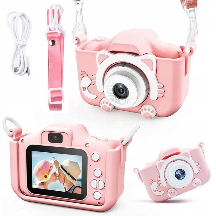 1080p kids camera with games +32GB memory card Manufacturer code aparat dla dzieci