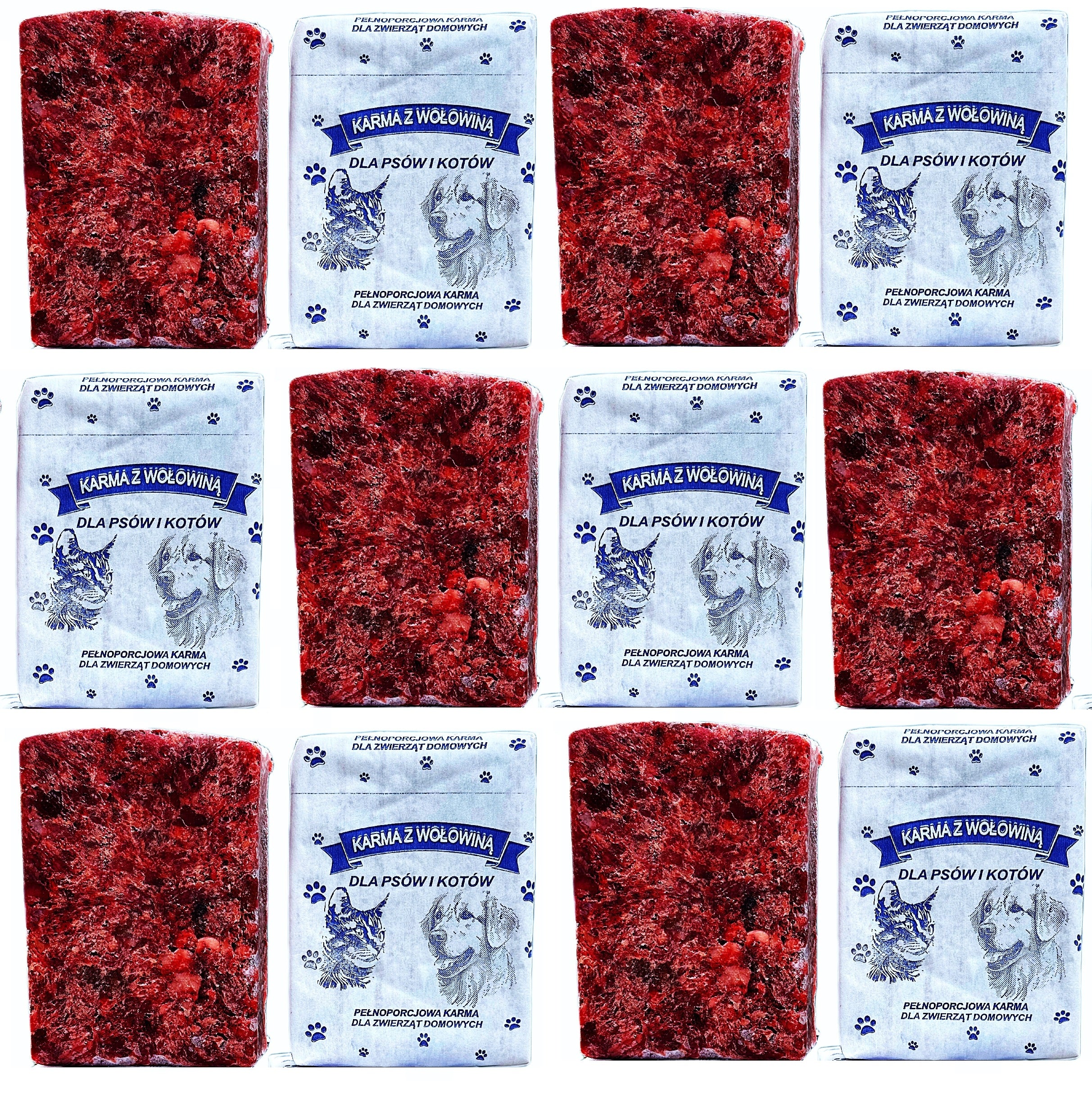 10KG BEEF EXTRA FROZEN BARF FOOD BONELESS RAW BEEF