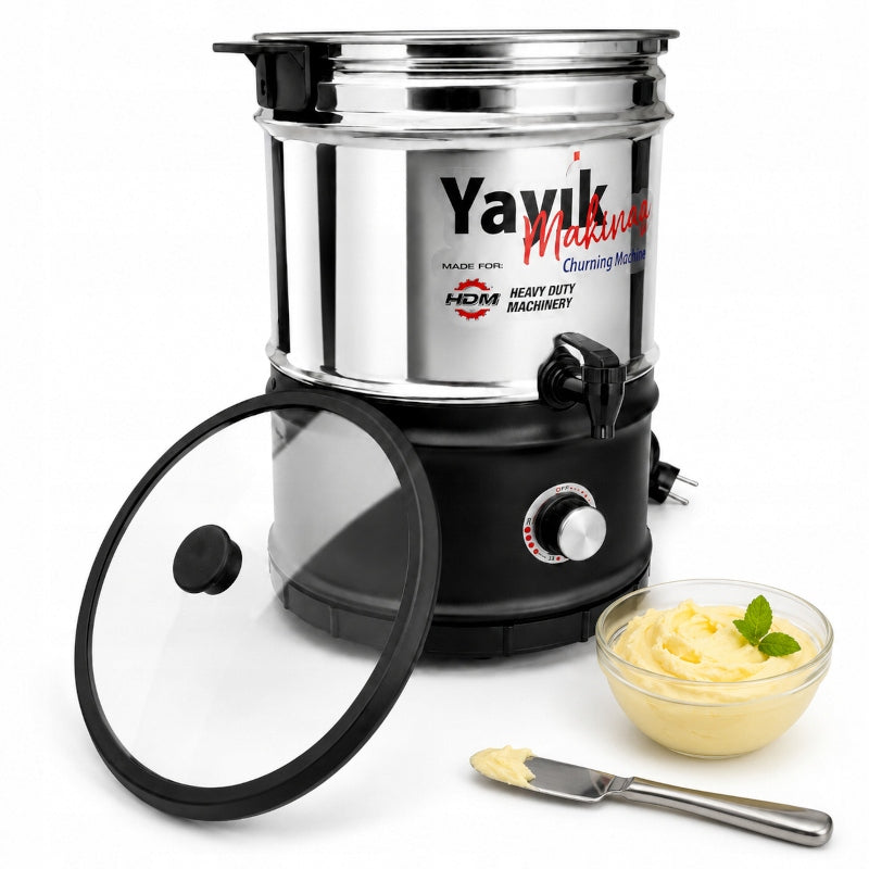 10L Electric Buttermilk for Making Homemade Butter Premium Stainless Steel