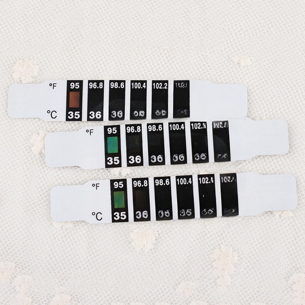 10PCS BABY FOREHEAD THERMOMETER REUSABLE LCD Medical device yes