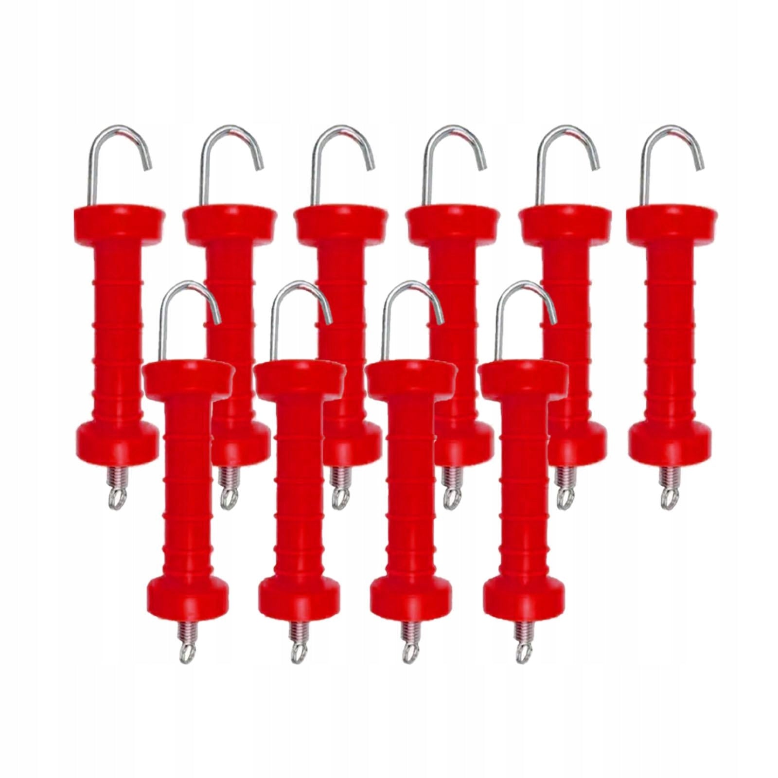 10Pcs Electric Fence Gate Handles Electric Fencing System Fence Door Packaging status original