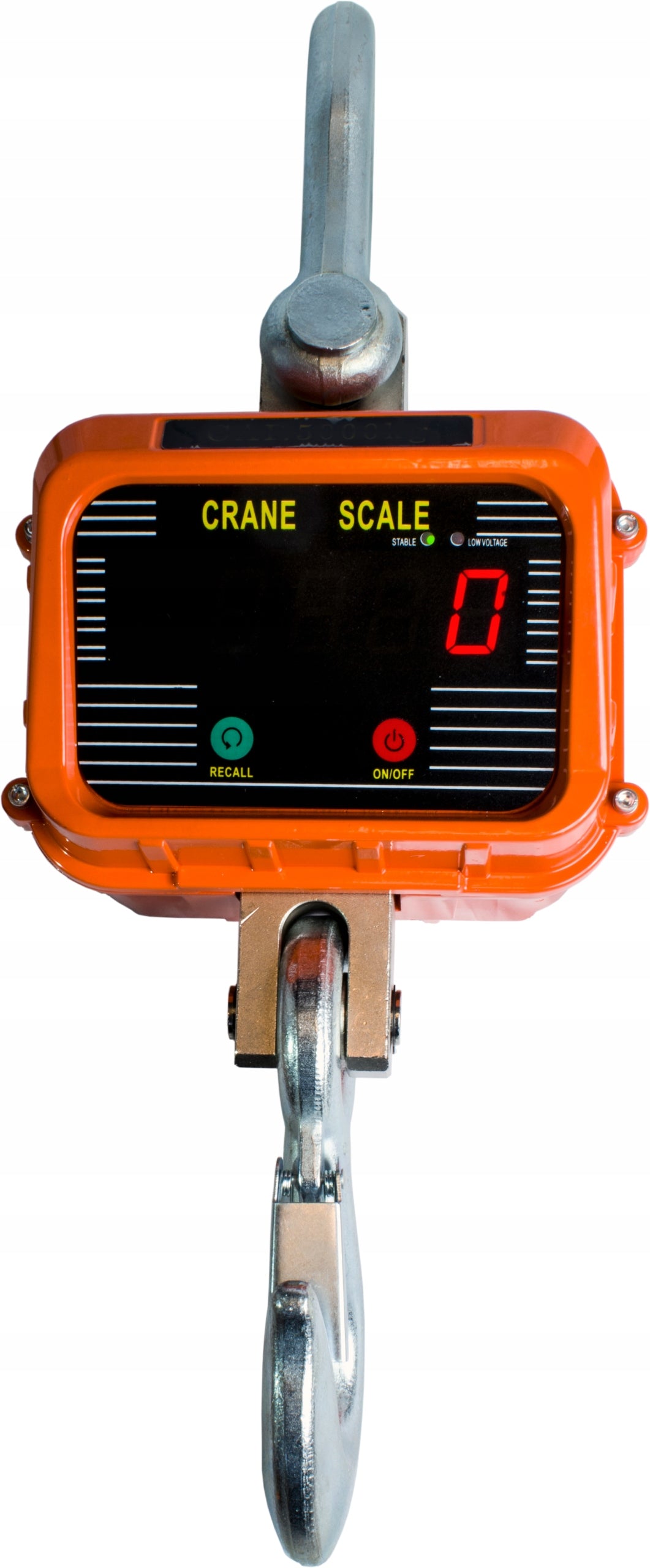 10T ELECTRONIC SUSPENDED CRANE STORAGE HOOK SCALE 10000KG