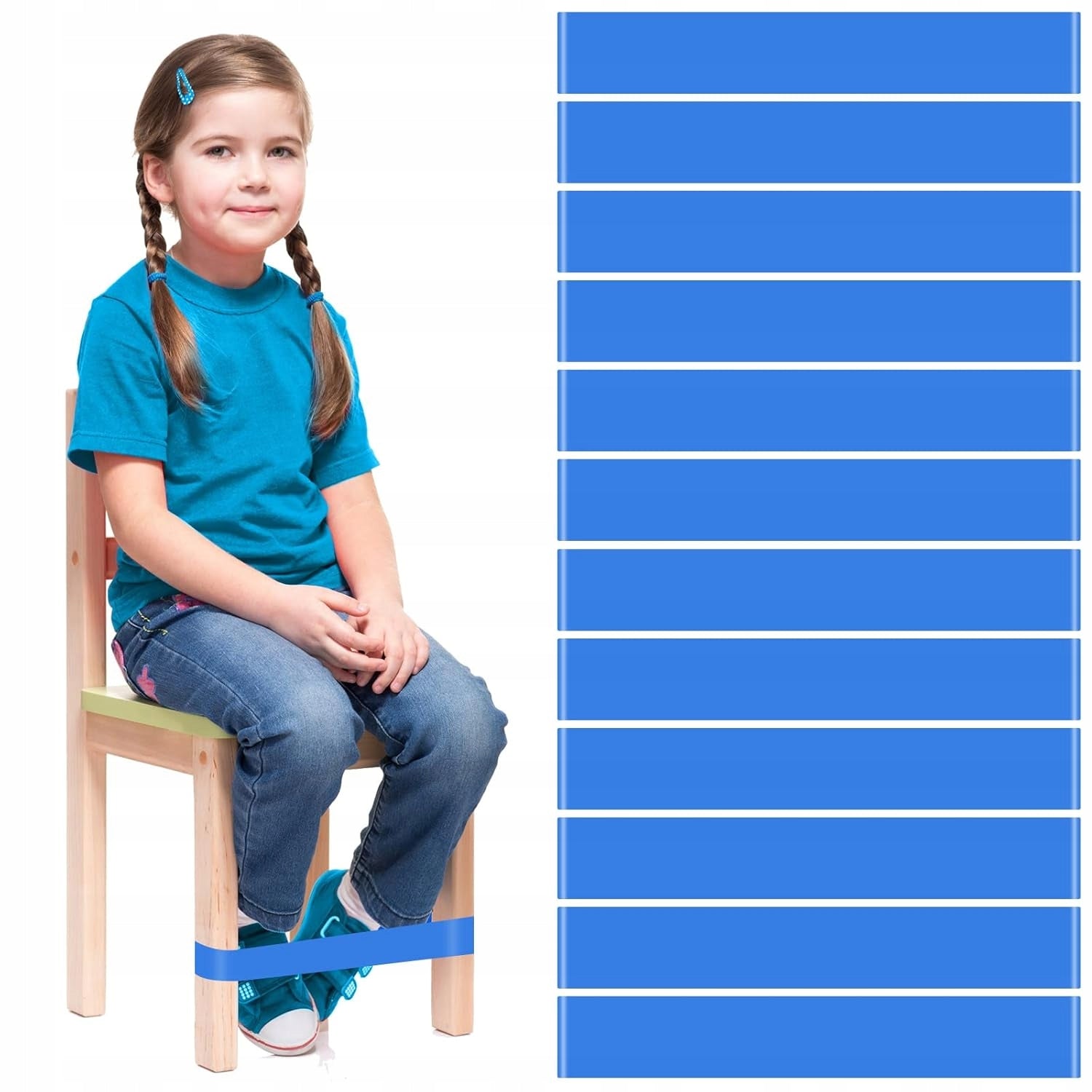 10X ELASTIC CHAIR BANDS RELAXING LEGS FOR MULTIFUNCTIONAL ELASTIC BAND
