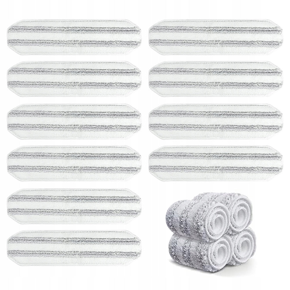 10X MICROFIBER CARTRIDGES FOR MOP O-CEDAR H2PRO 10 PIECES WASHING MACHINE Packaging status original