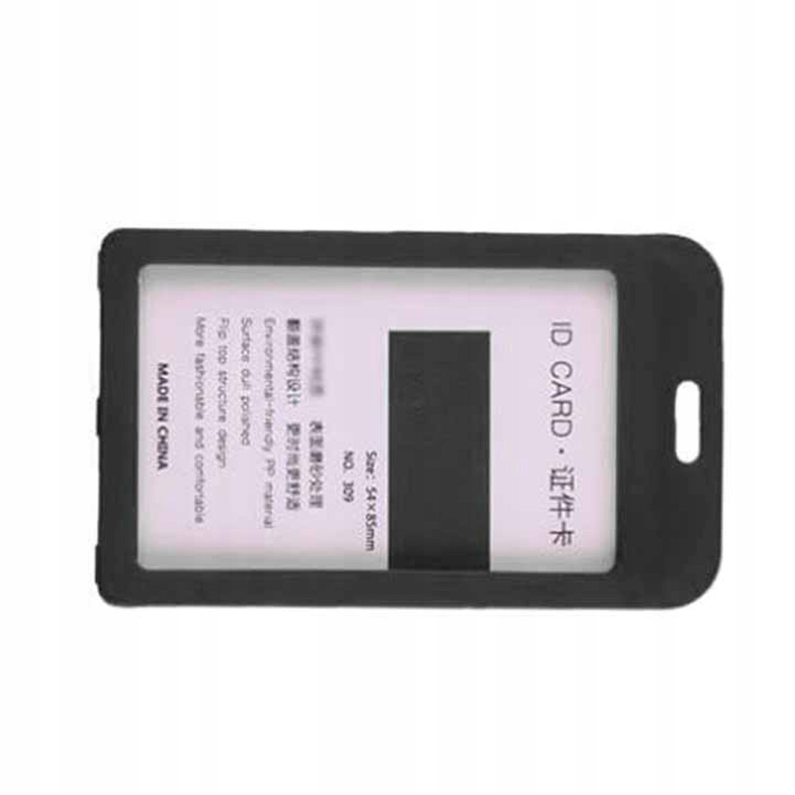 10pcs Clear ID Card Case Plastic Rounded Corners Kind universal