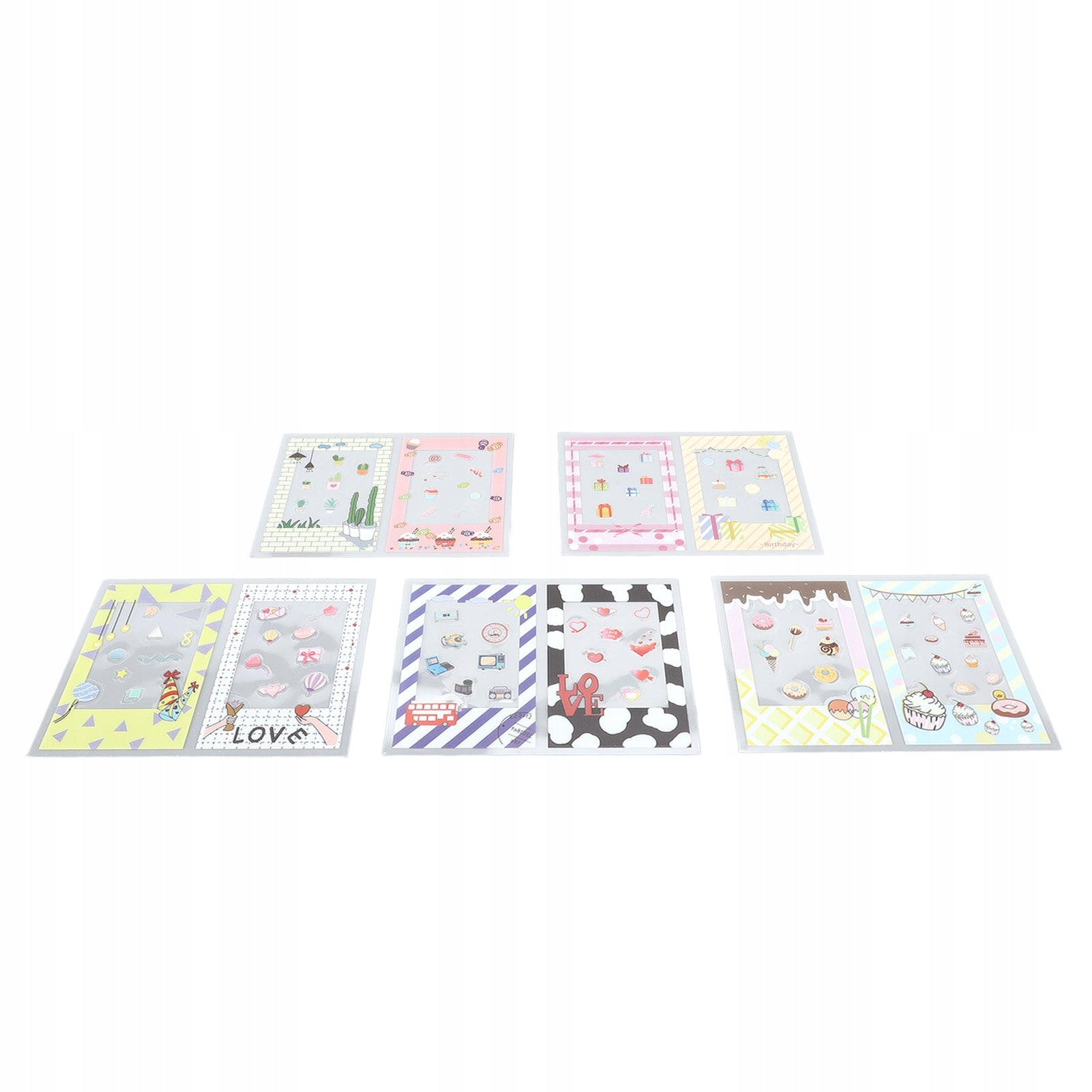 10pcs Photo Frame Sticker Versatile LV Sticker Brand no brand