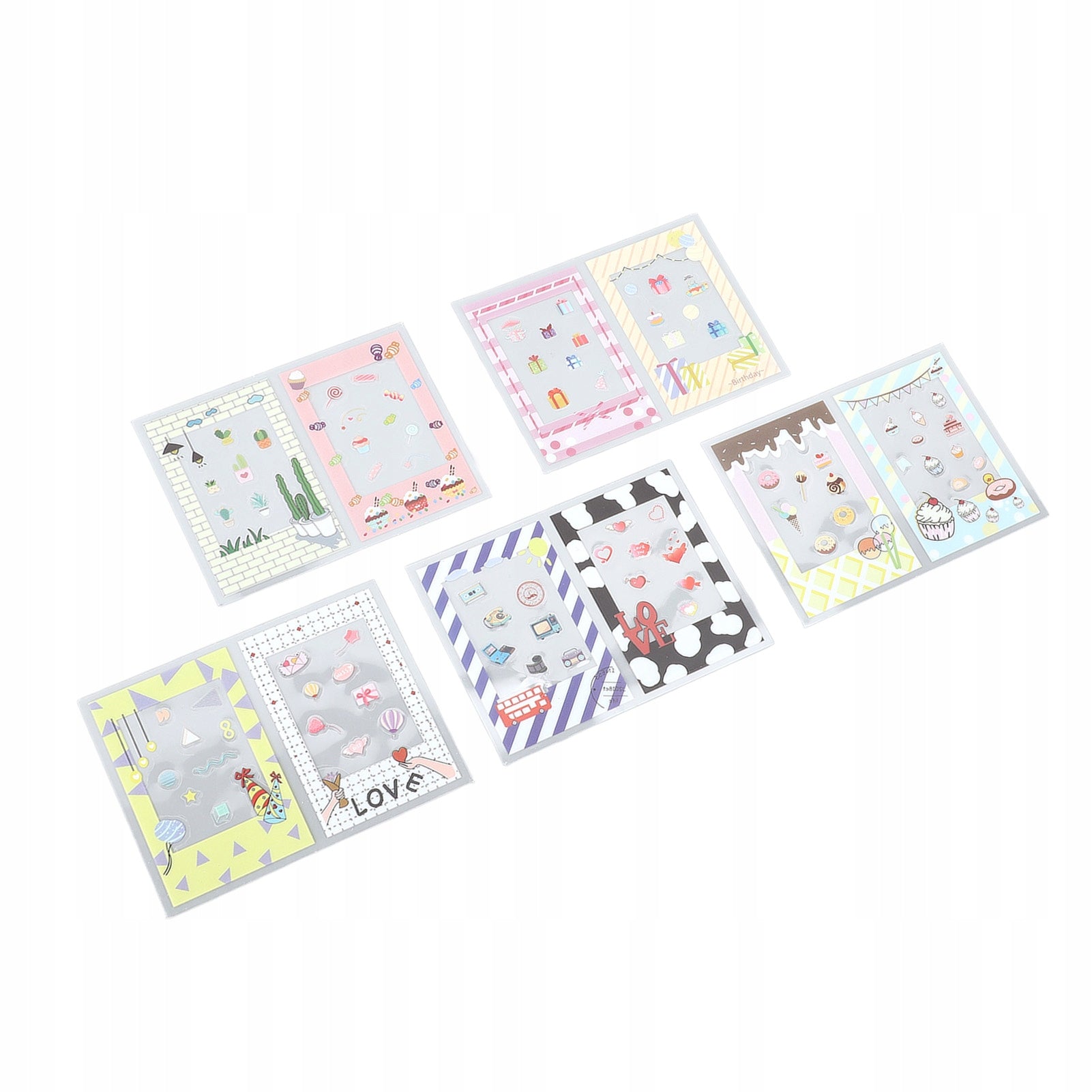 10pcs photo frame sticker versatile sticker for C7 Brand no brand