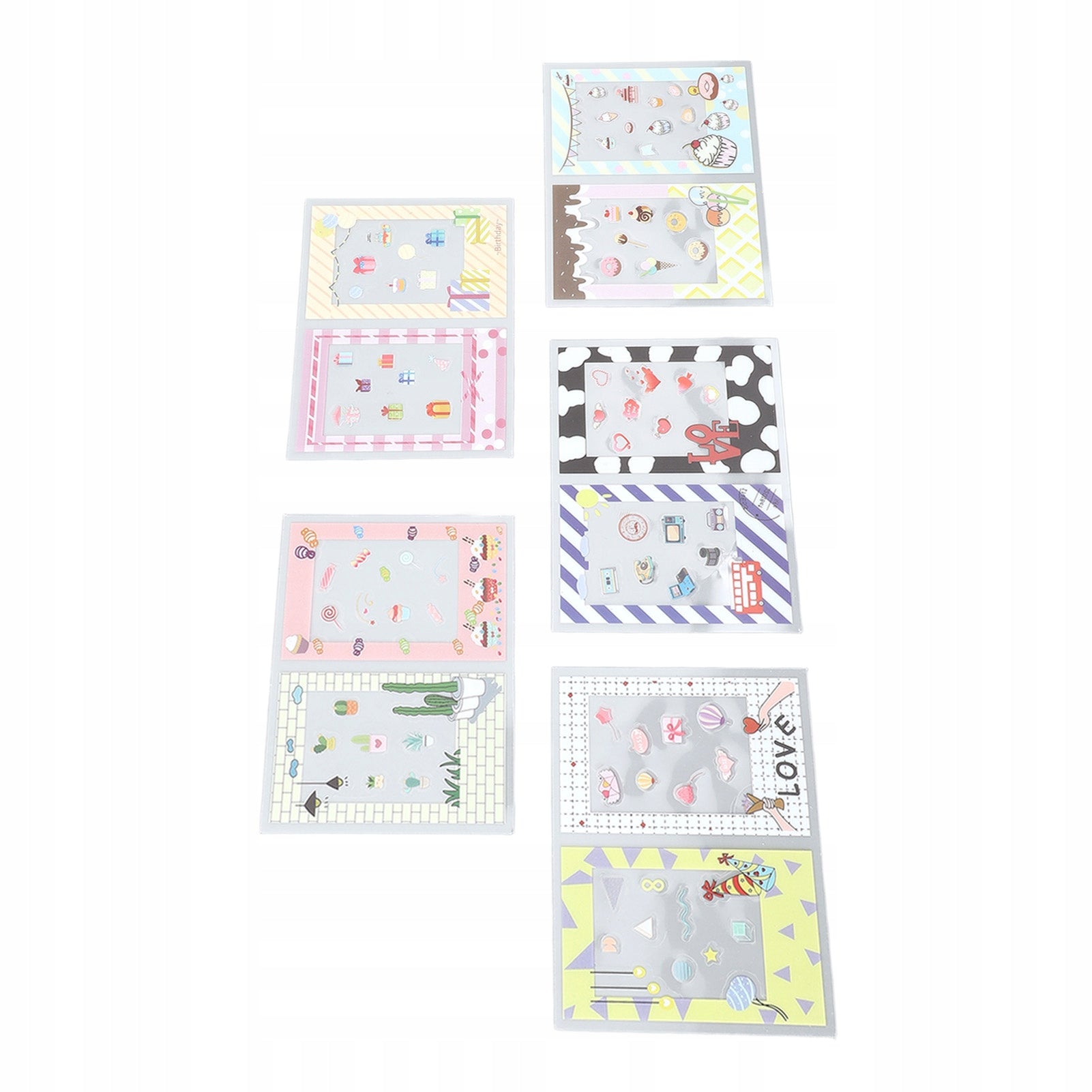 10pcs photo frame sticker versatile sticker for C7