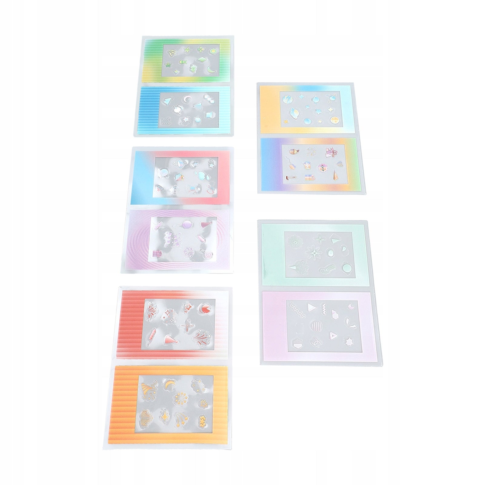 10pcs scrapbooking stickers style 1
