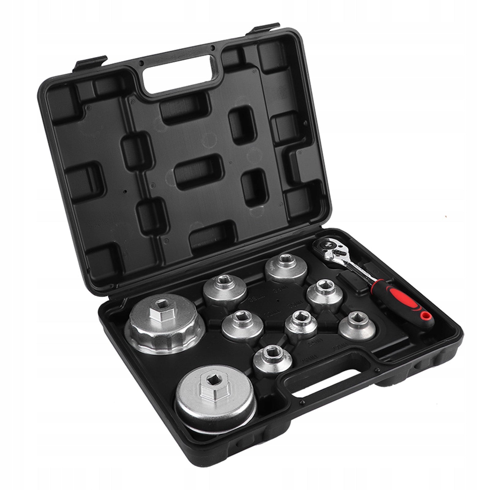 10pcs/set universal oil filter wrench 6O removal cap