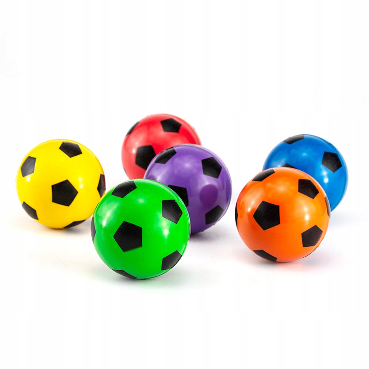 10x BALL RUBBER BALL FOOTBALL JUMPING SENSORY 27mm Character/Title none