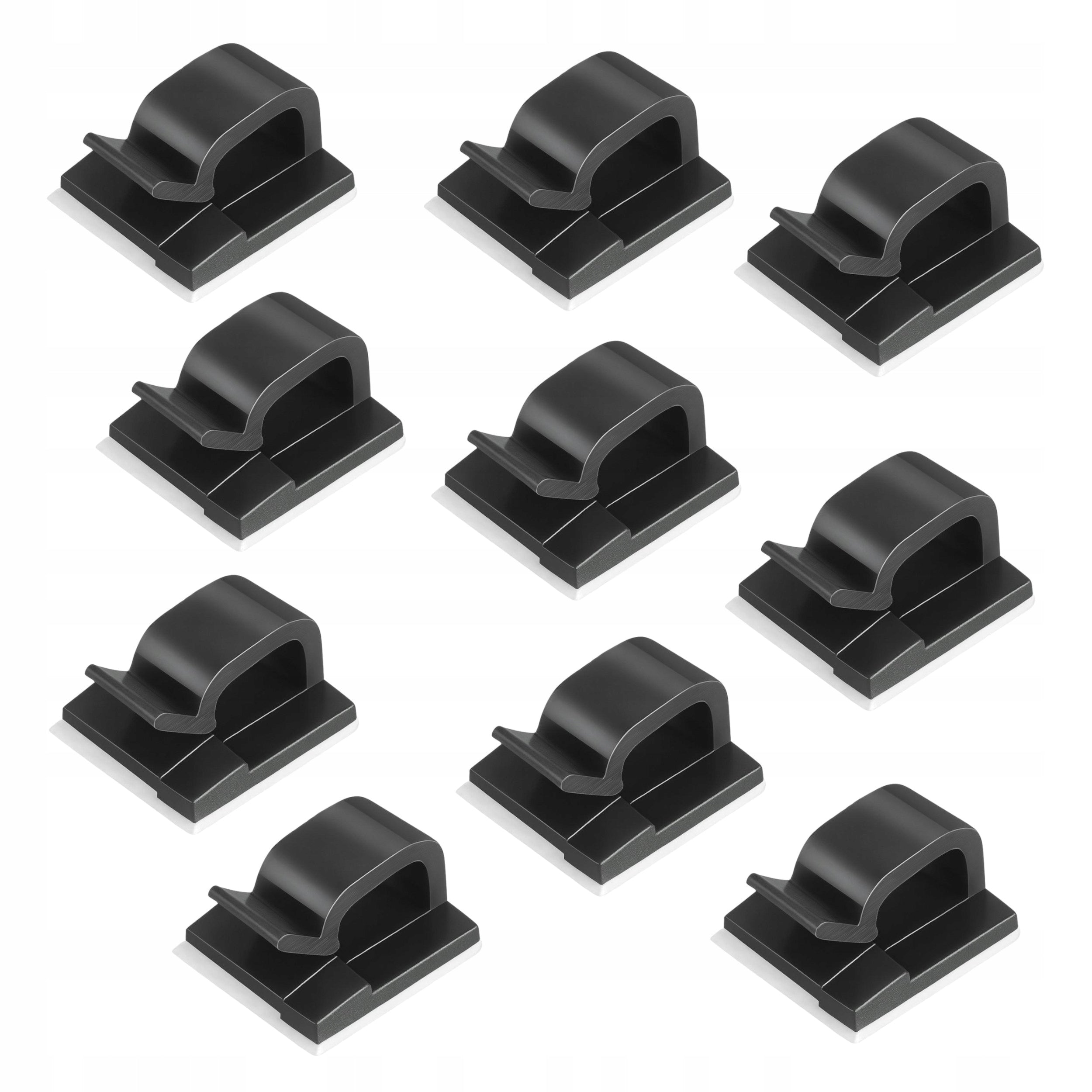 10x Cable Holder Wires Lights Organizer Self Adhesive Set of 10pcs EAN (GTIN) 5904476596461