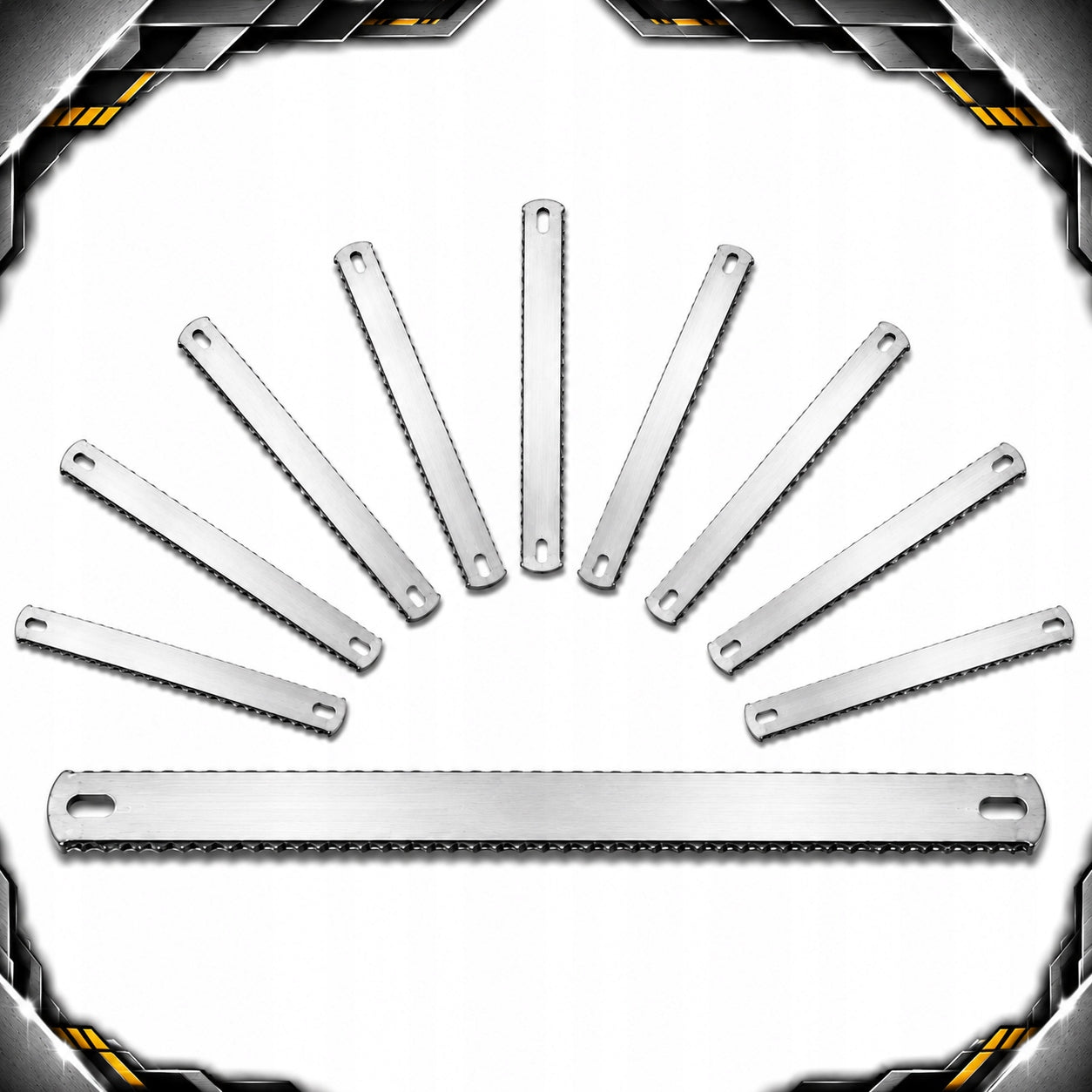 10x DOUBLE SIDED SAW BLADES FOR METAL 300MM SET OF 10PCS FOR SAW Brand Vergionic