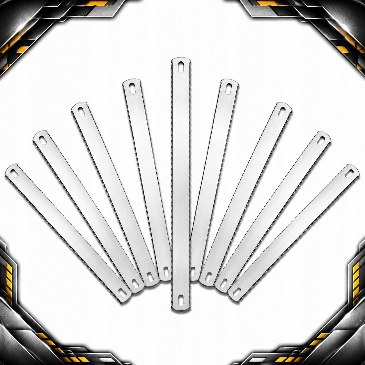 10x DOUBLE SIDED SAW BLADES FOR METAL 300MM SET OF 10PCS FOR SAW Packaging status original