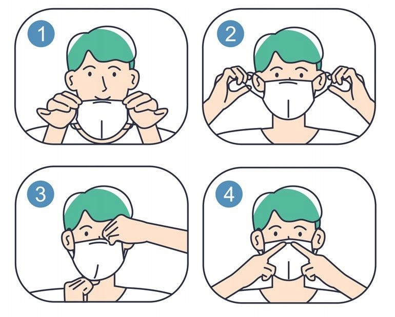 10x FFP2 MASK Medical device no