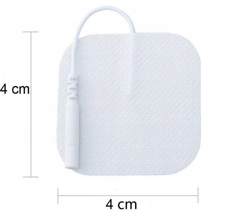 10x GEL ELECTRODES TENS EMS PIN2 ELECTROSTIMULATION Manufacturer code rainsss
