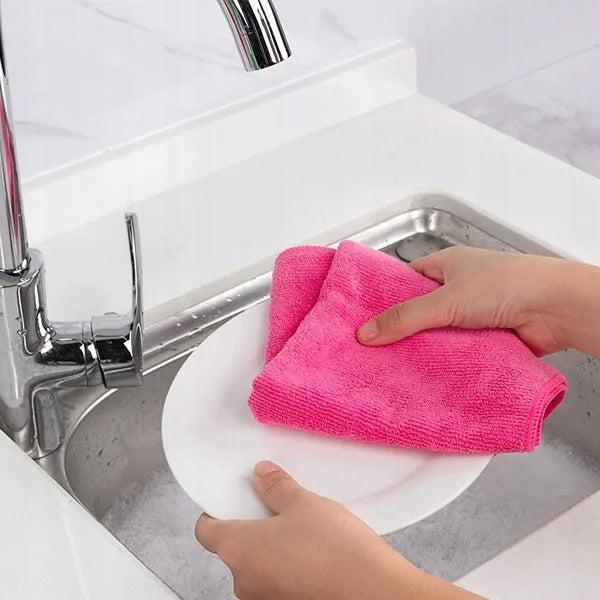 10x MICROFIBER CLOTH 30x30 cm Manufacturer no brand