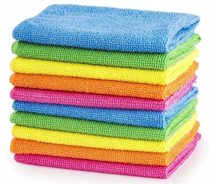 10x MICROFIBER CLOTH 30x30 cm