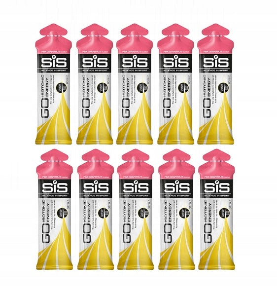 10x SIS isotonic energy gel 60ml grapefruit energy gel carbohydrates