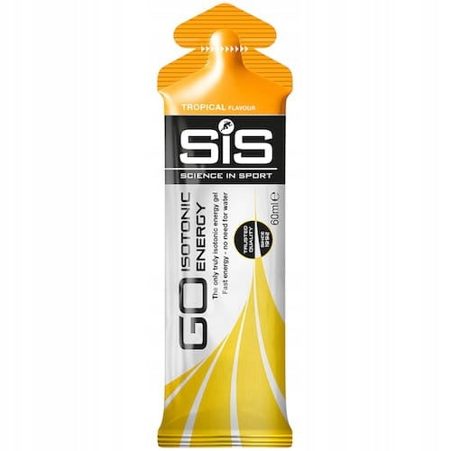 10x SIS isotonic energy gel 60ml tropical energy gel tropical Packaging status original