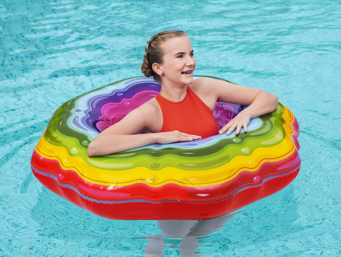 115cm INFLATABLE SWIMMING WHEEL BESTWAY 36163 Brand Bestway