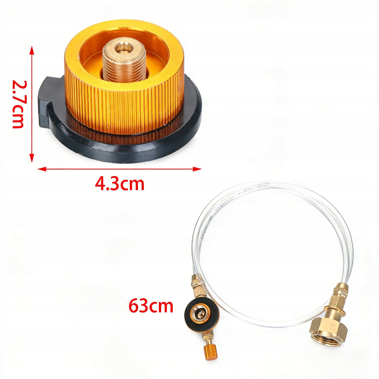 11kg Gas Cylinder Cartridge Filling Adapter With Venting Manufacturer code 4058739517128