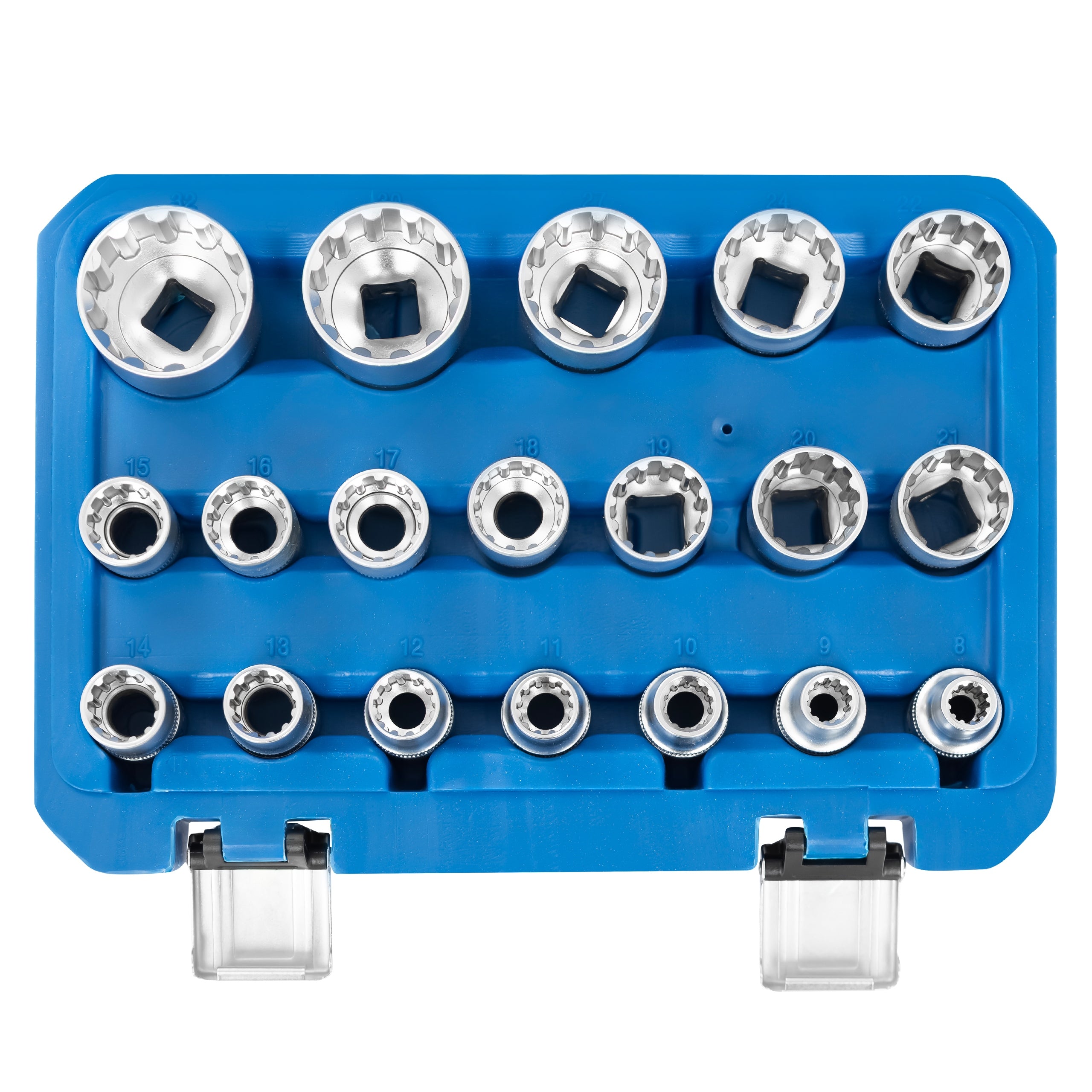 12-ANGLE SOCKETS VARIO PLUS 1/2 19el 8 – 32mm CR-V UNIVERSAL FARYS EAN (GTIN) 5907781833122
