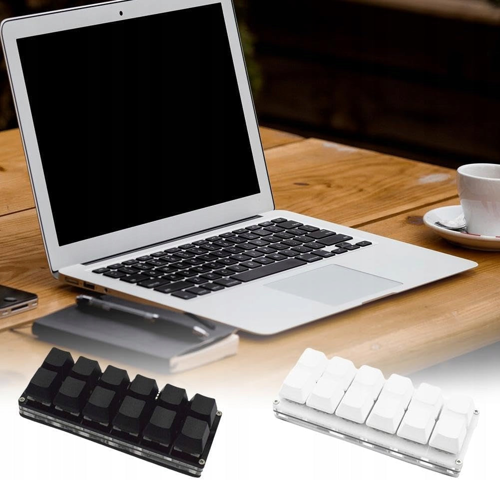 12-Key Mini Keyboard Programmable Macro Custom Hot-swap Keyboard layout International English (qwerty)