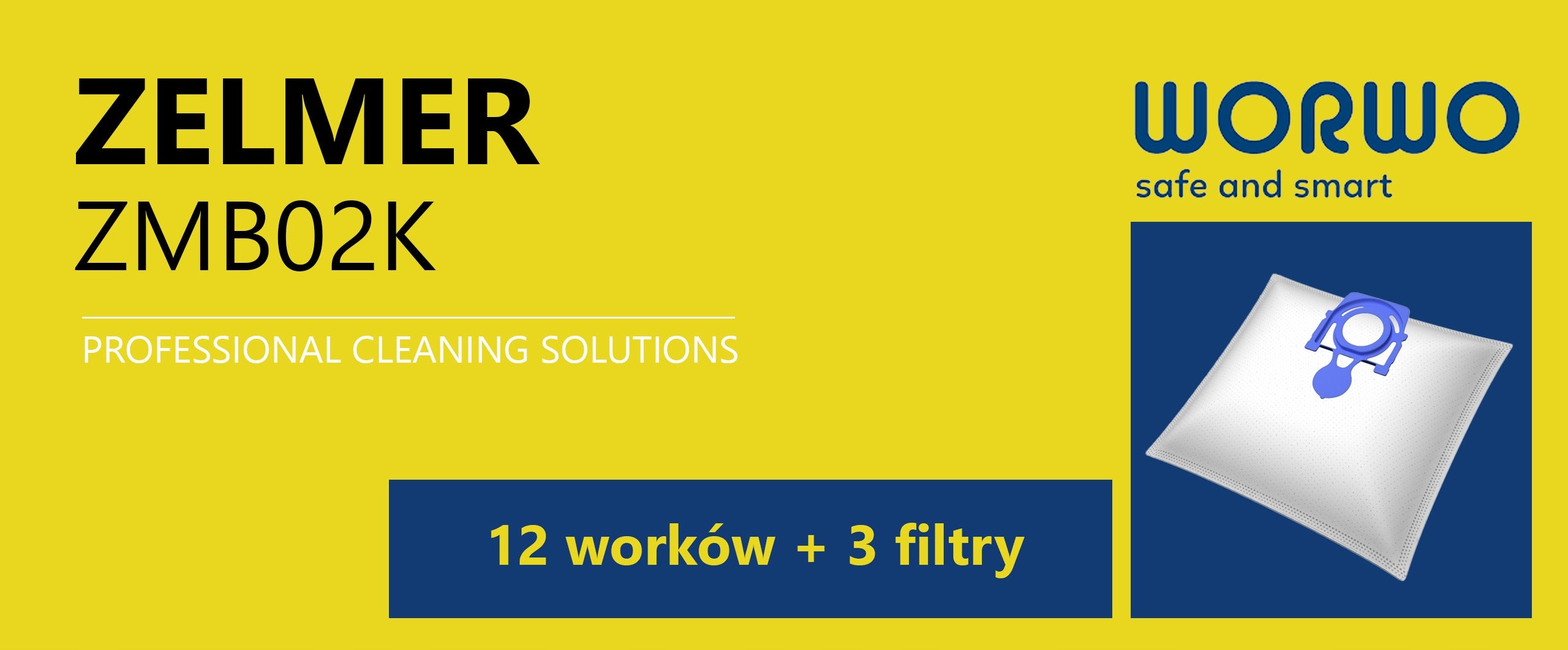 12 X VACUUM CLEANER BAGS ZELMER ELF ELF 2 ELF 3 ELF 321 ELF BONUS Product weight with unit packaging 0.5 kg