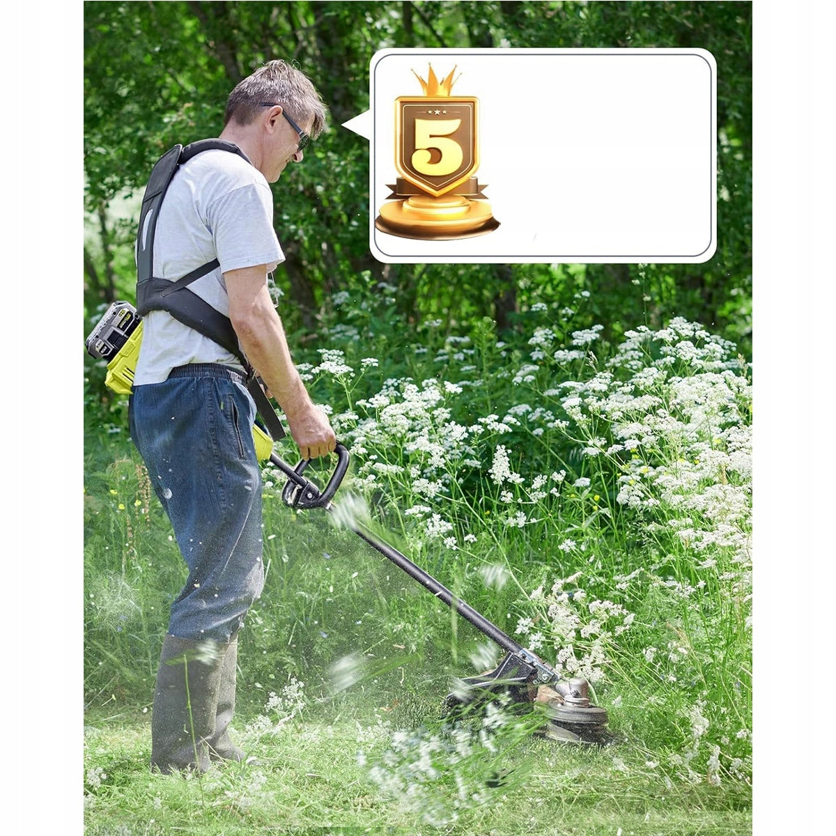 12 pieces Spool with 1,65mm line for Ryobi 3.3M trimmer Packaging status original