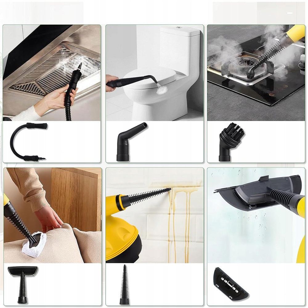 1200W STEAM CLEANER VACUUM CLEANER High Pressure FOR CLEANING KITCHEN FLOOR Power 1050 W