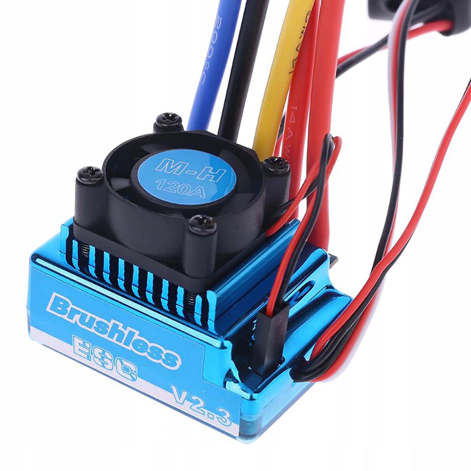 120A brushless ESC speed controller for 1/8, 1/10 and 1/12 models EAN (GTIN) 4016710153055