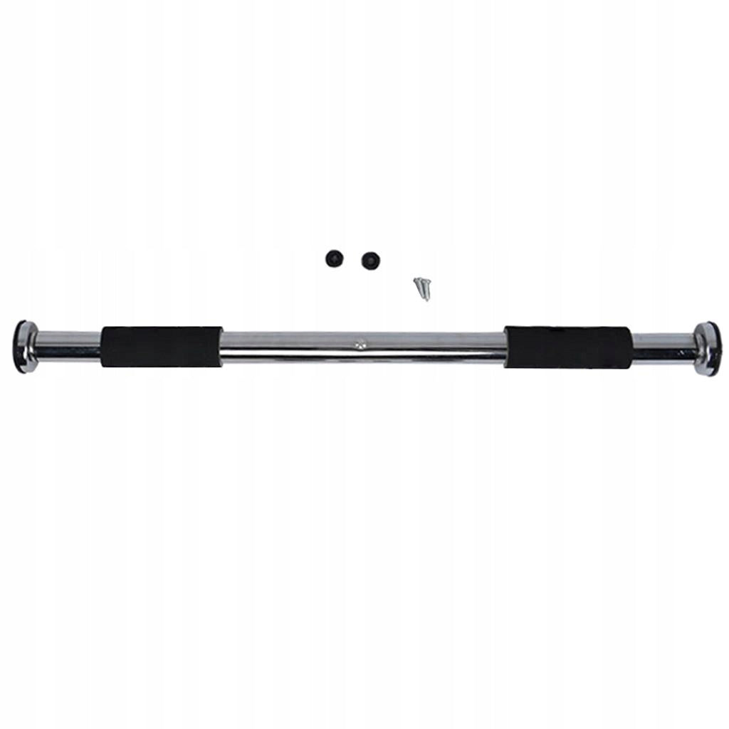 120KG Load Bearing Metal Horizontal Bar with Mounting Hardware Screw Kits