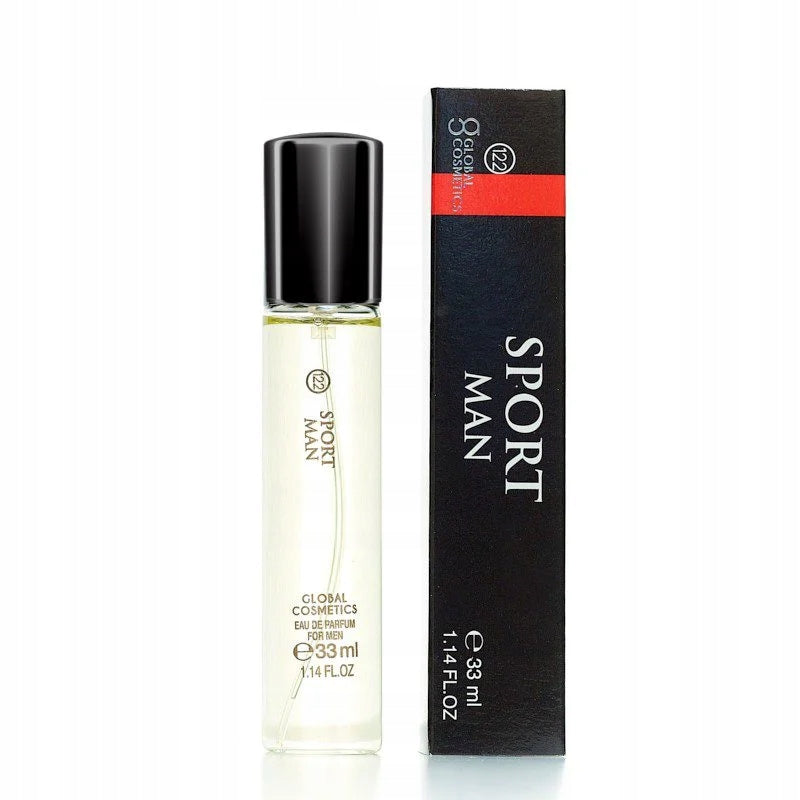122 PERFUME MEN'S perfume LONG LASTING FRAGRANCE SPORT MAN 33ml