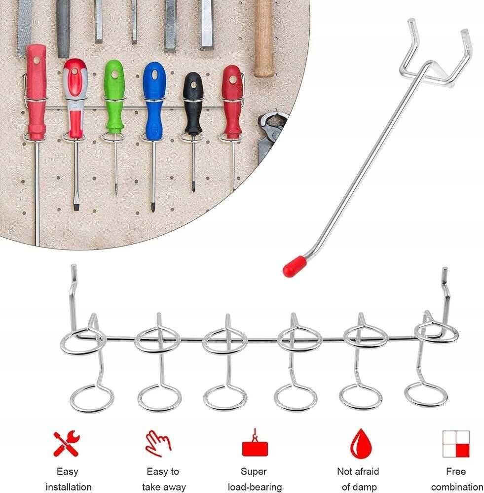 122pcs Metal Pegboard Hook Set Brand no brand